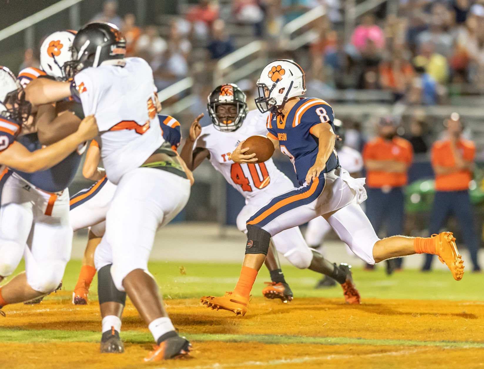 North Carolina High School football action Friday night